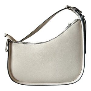 BCBGeneration Asymmetrical Half-Moon Vegan Leather Shoulder Bag